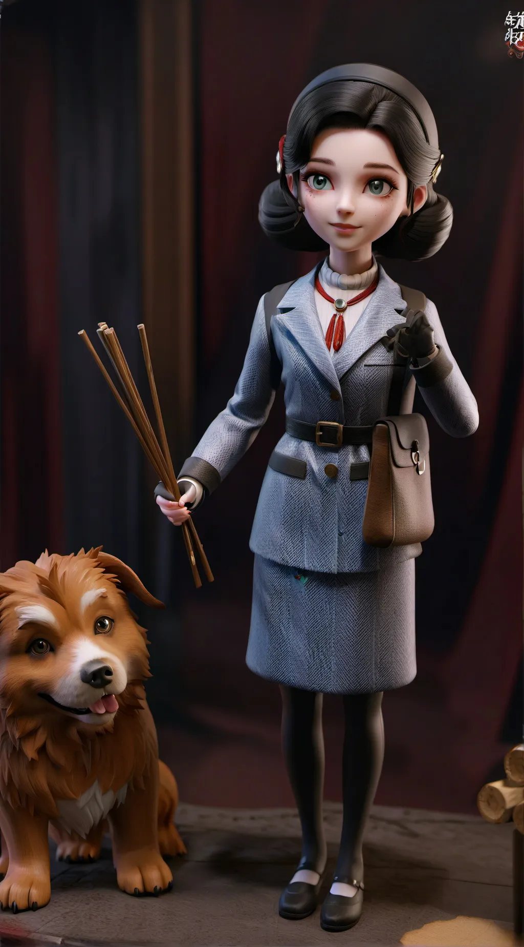 ai character: Dogday background