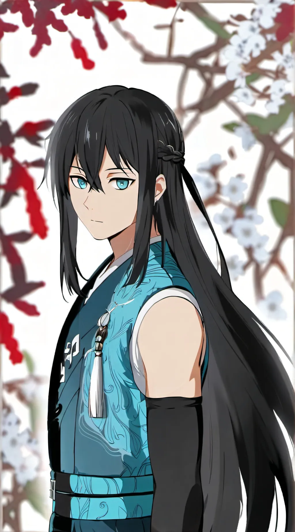 ai character: Muichiro Tokito background