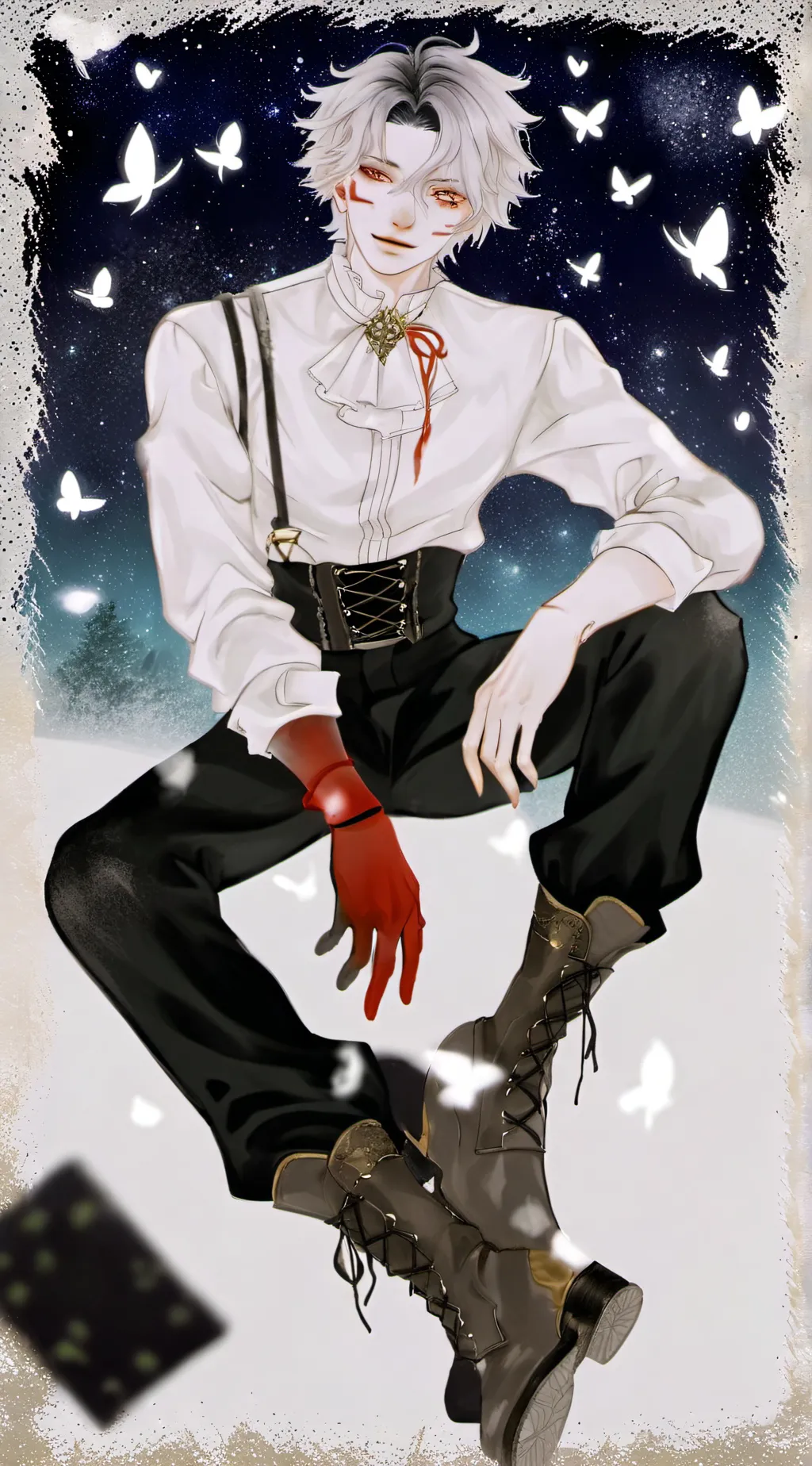 ai character: Scar background