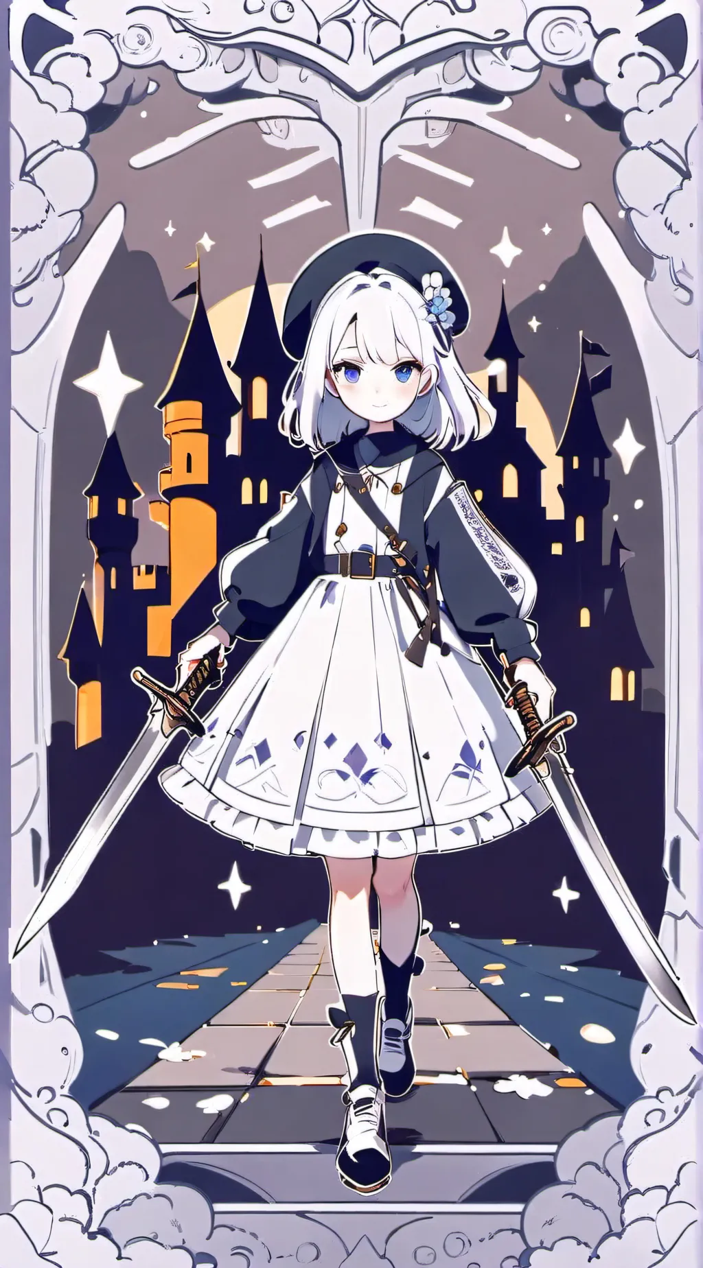 ai character: Siersha assassin background