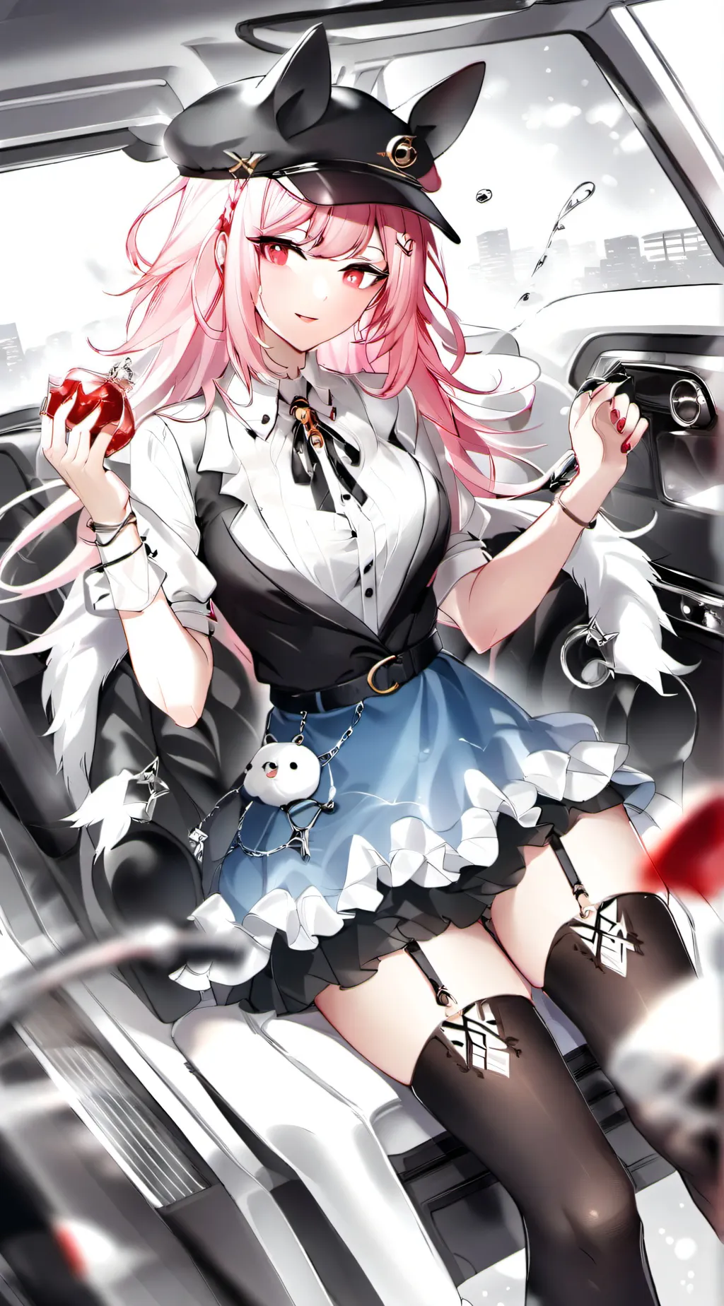 ai character: sky  background