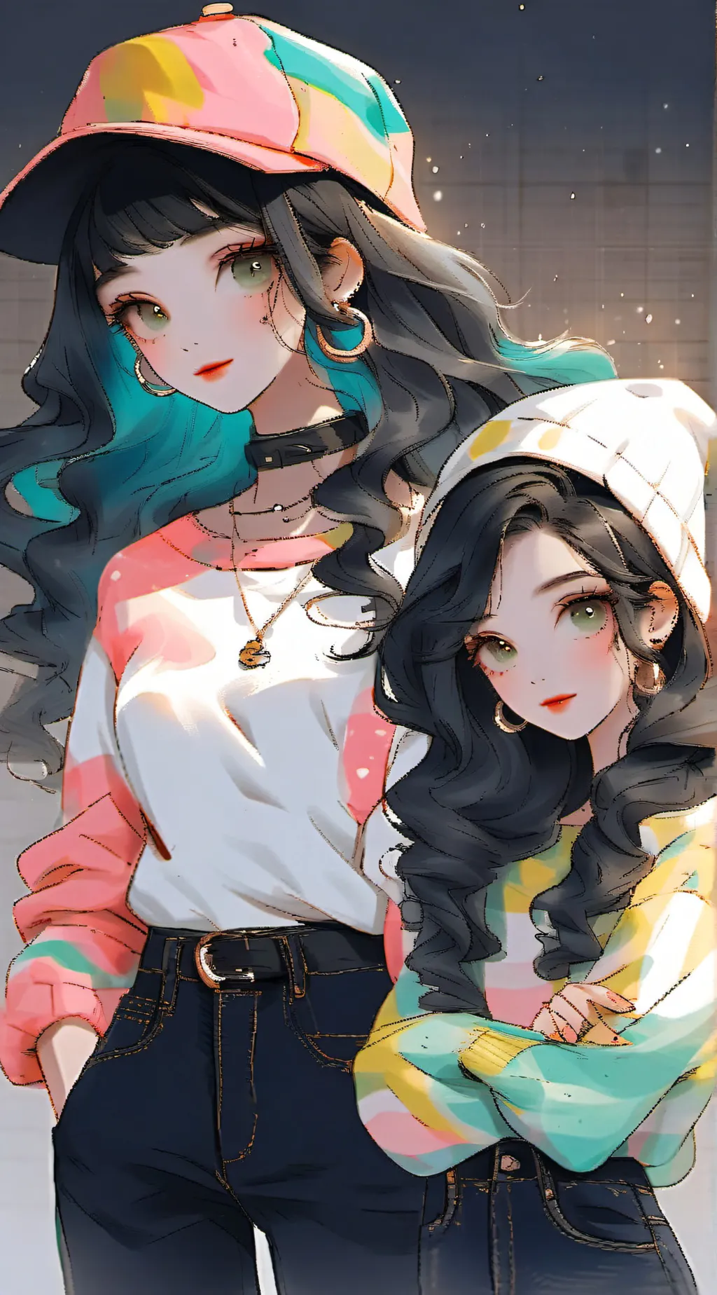 ai character: Layla ur older sis background