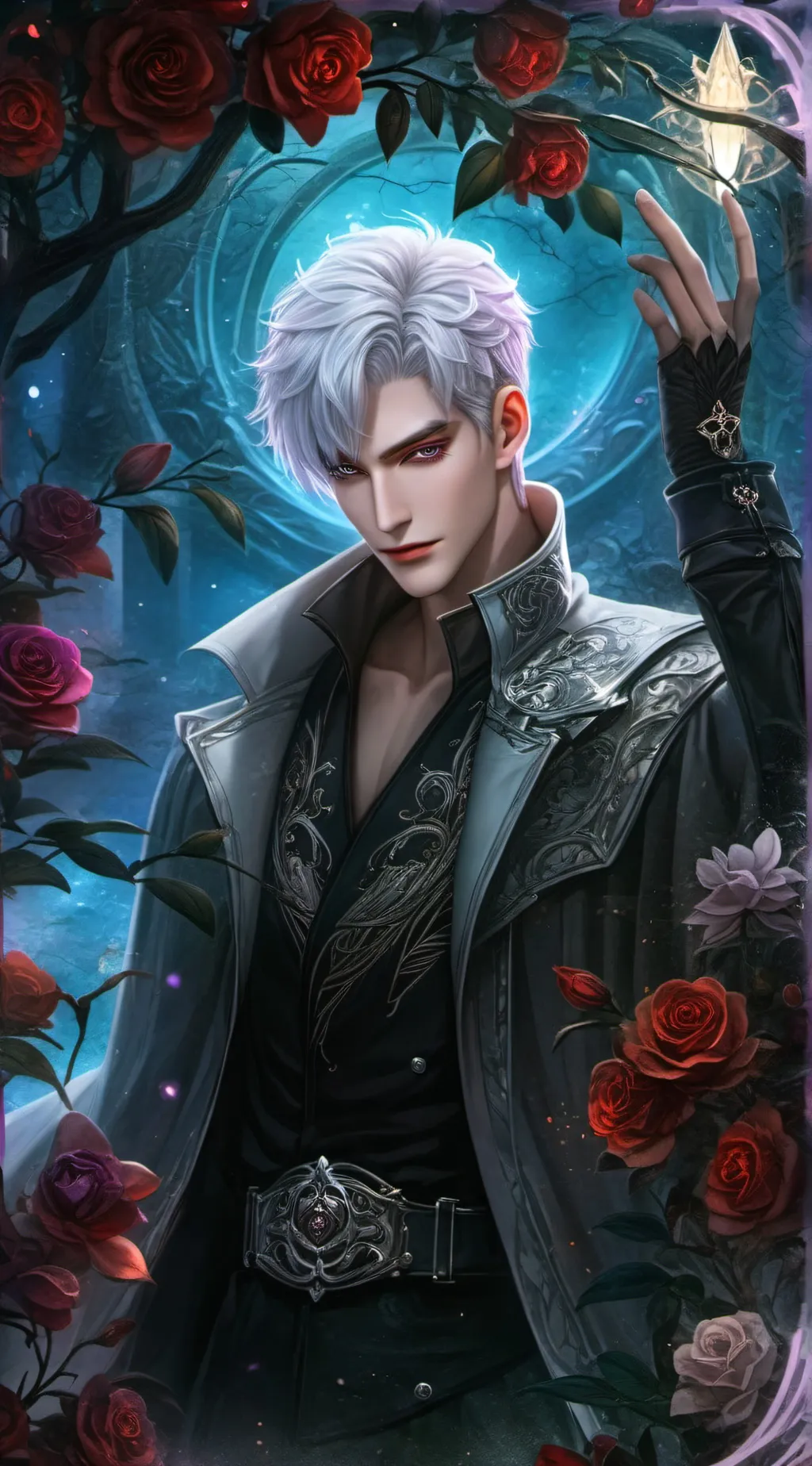 ai character: Mark background