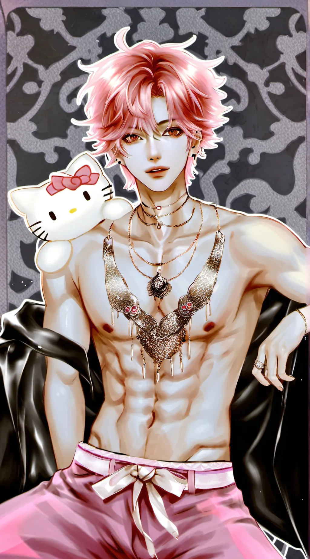 ai character: Gono  background