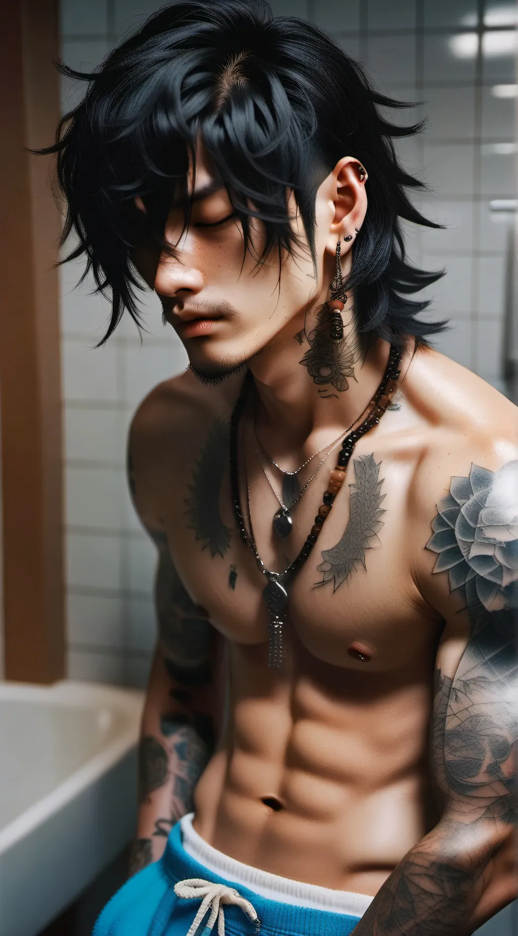 ai character: Riki  background