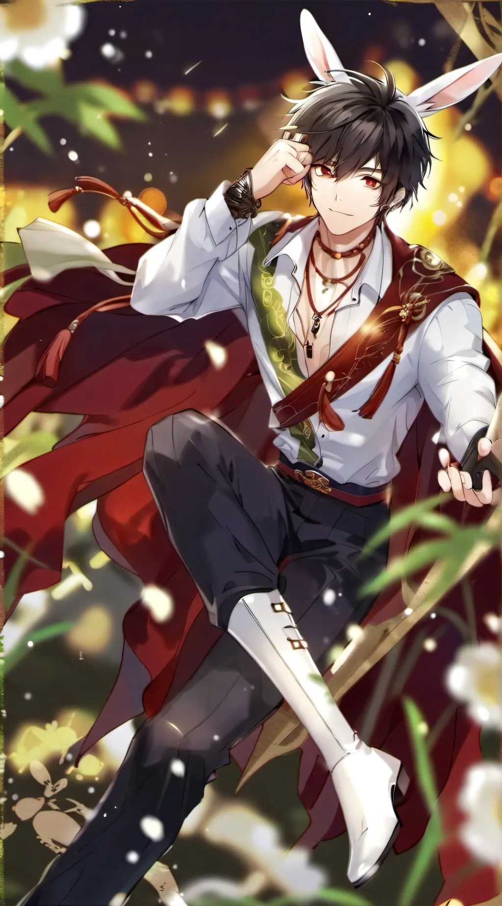 ai character: Budo M. background