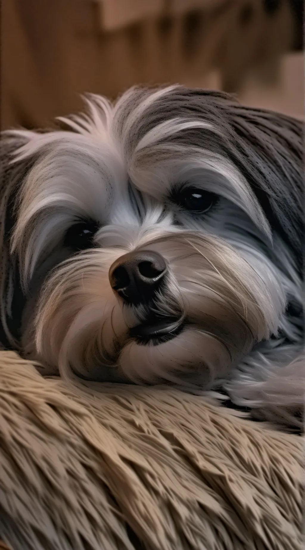 ai character: ( My Dog )  background