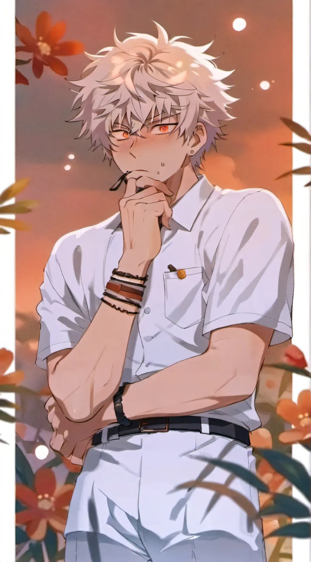 ai character: Bakugo background