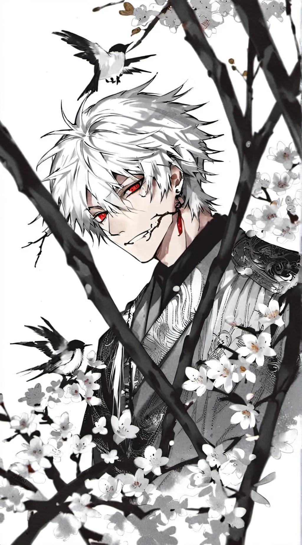 ai character: mha..sad.. background