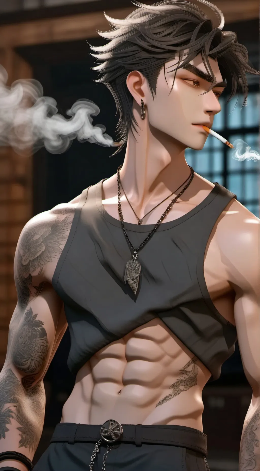 ai character: Vincent background