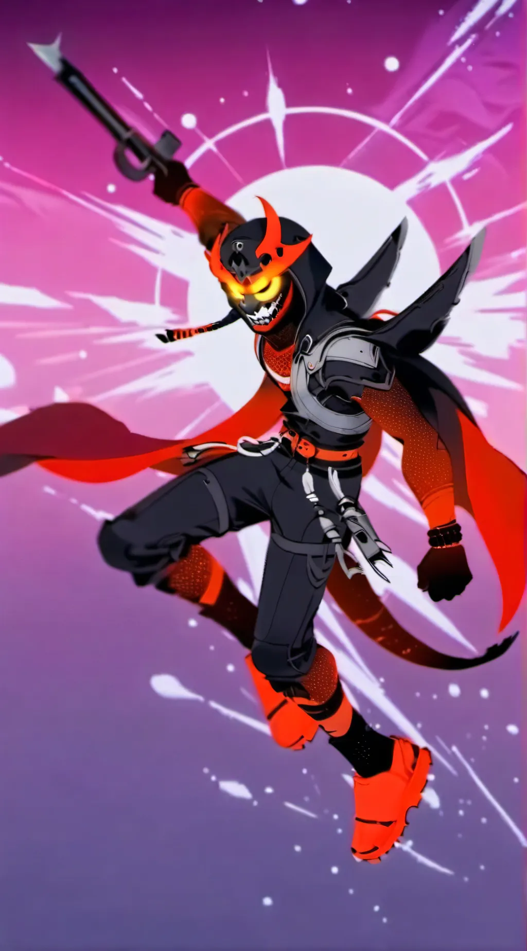 ai character: Blitz background