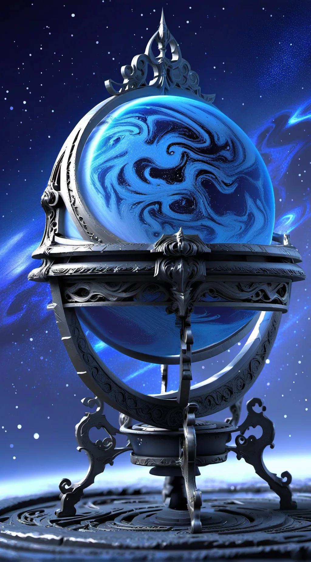 ai character: Solarballs DS background