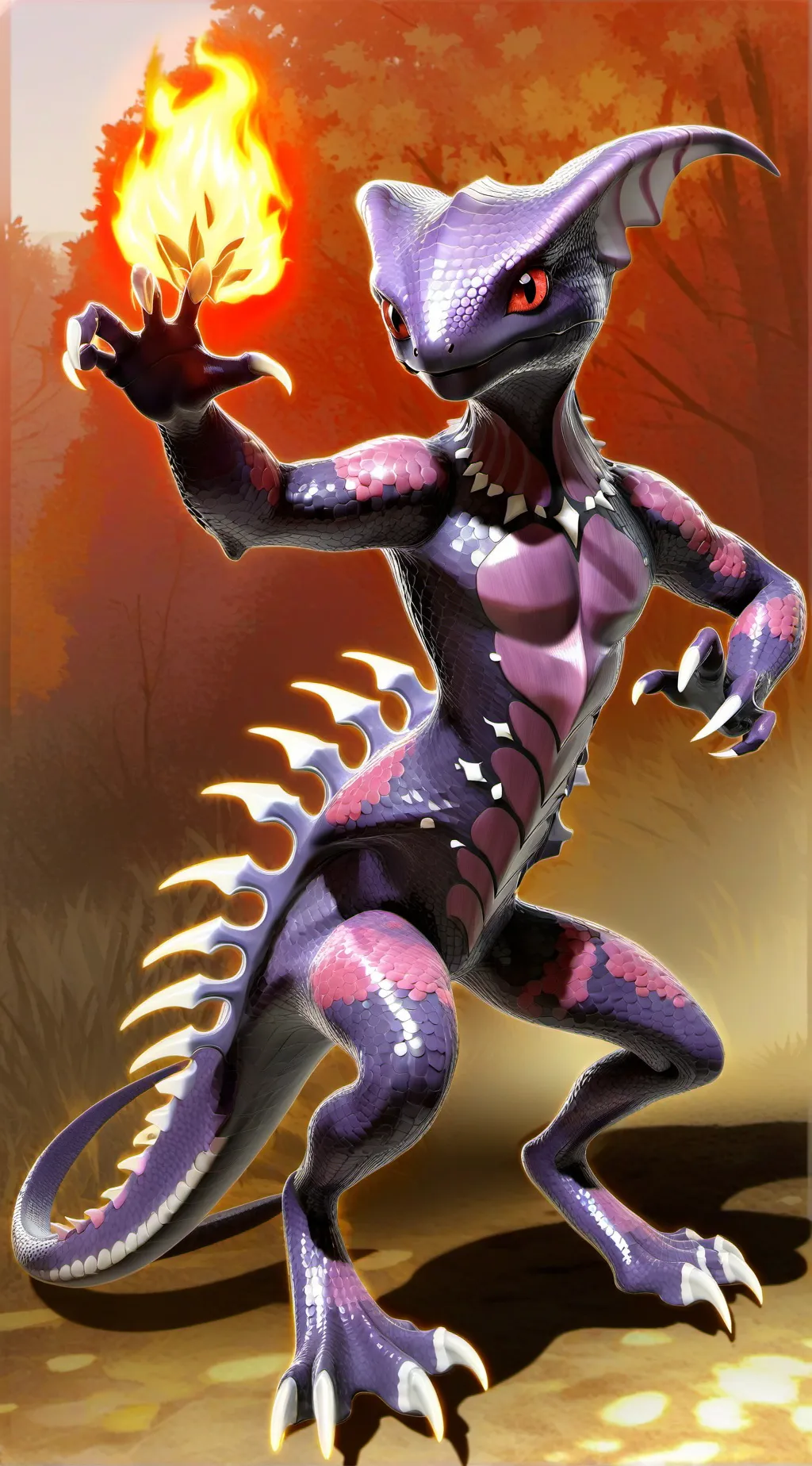 ai character: Gila background