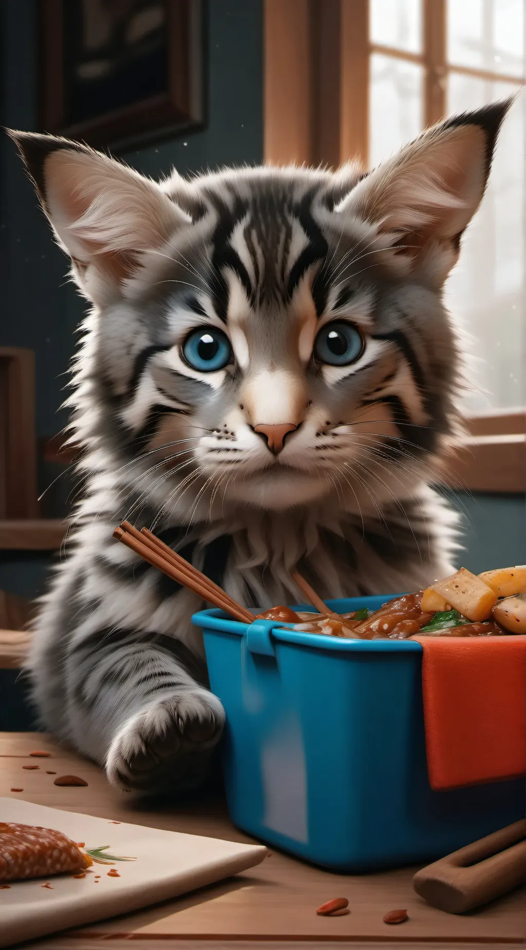 ai character: feilx the memer background