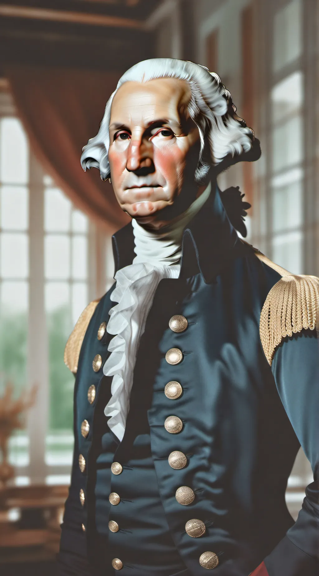 ai character: George Washington background