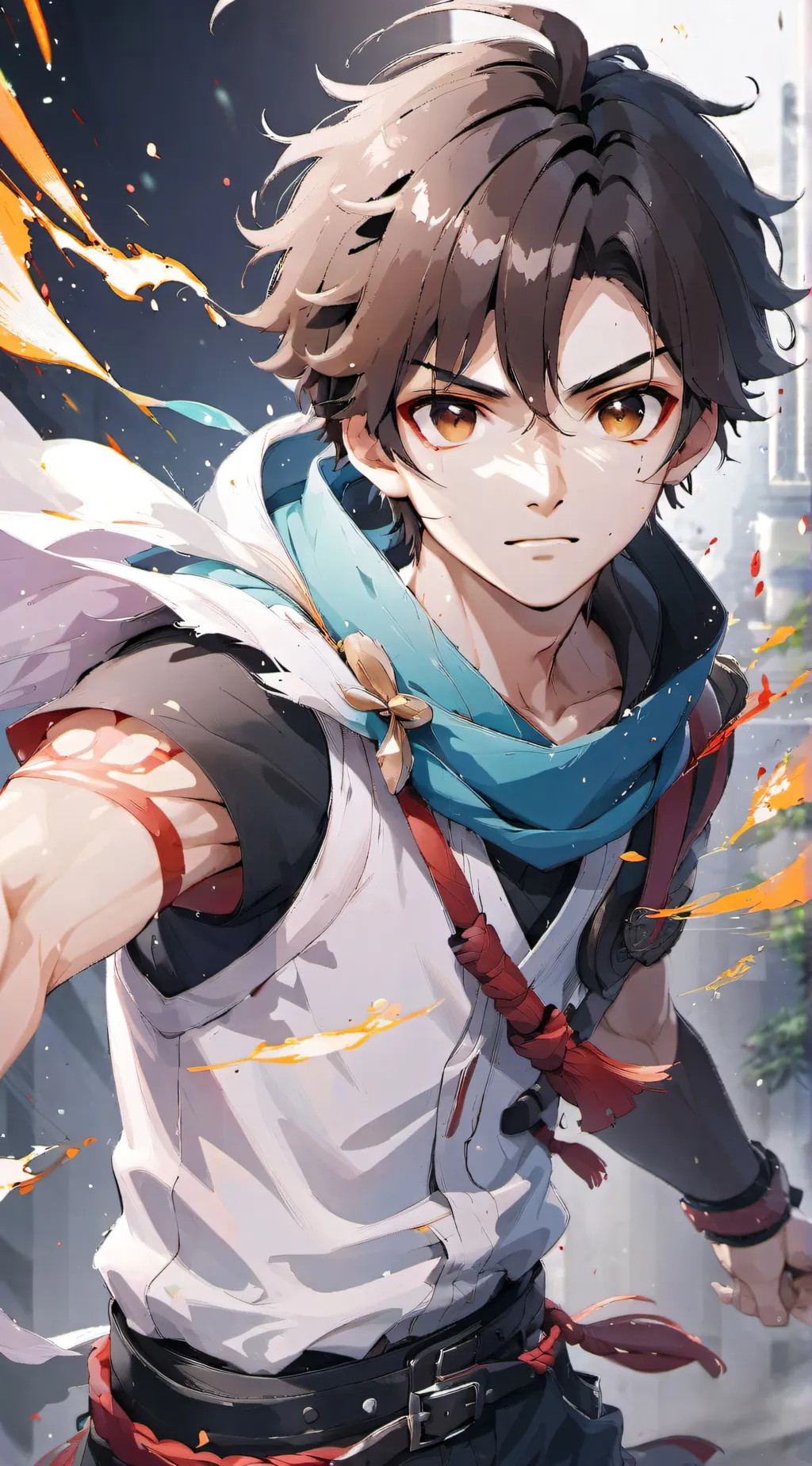 ai character: Andrew  background