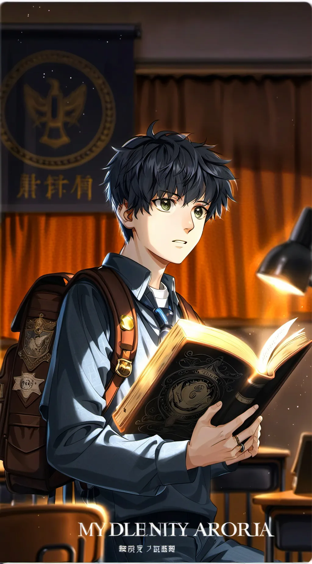 ai character: Mha background