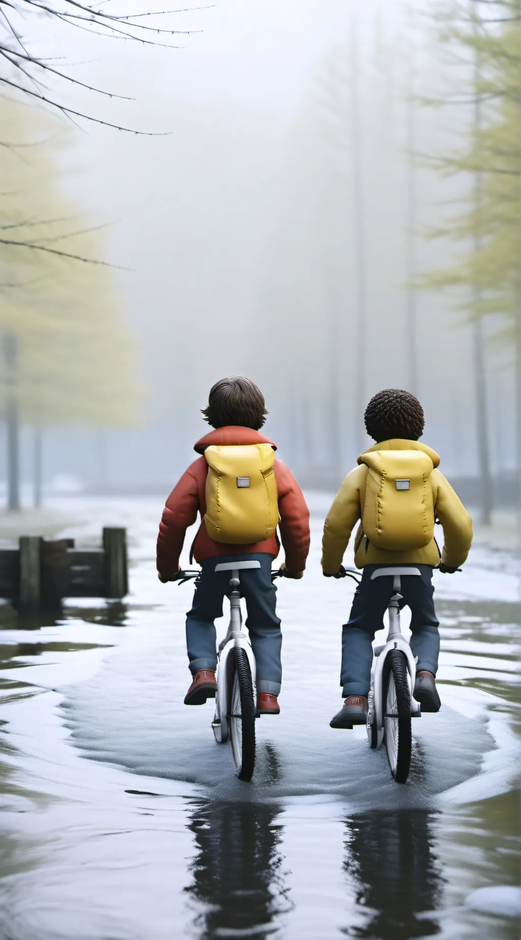 ai character: stranger things  background