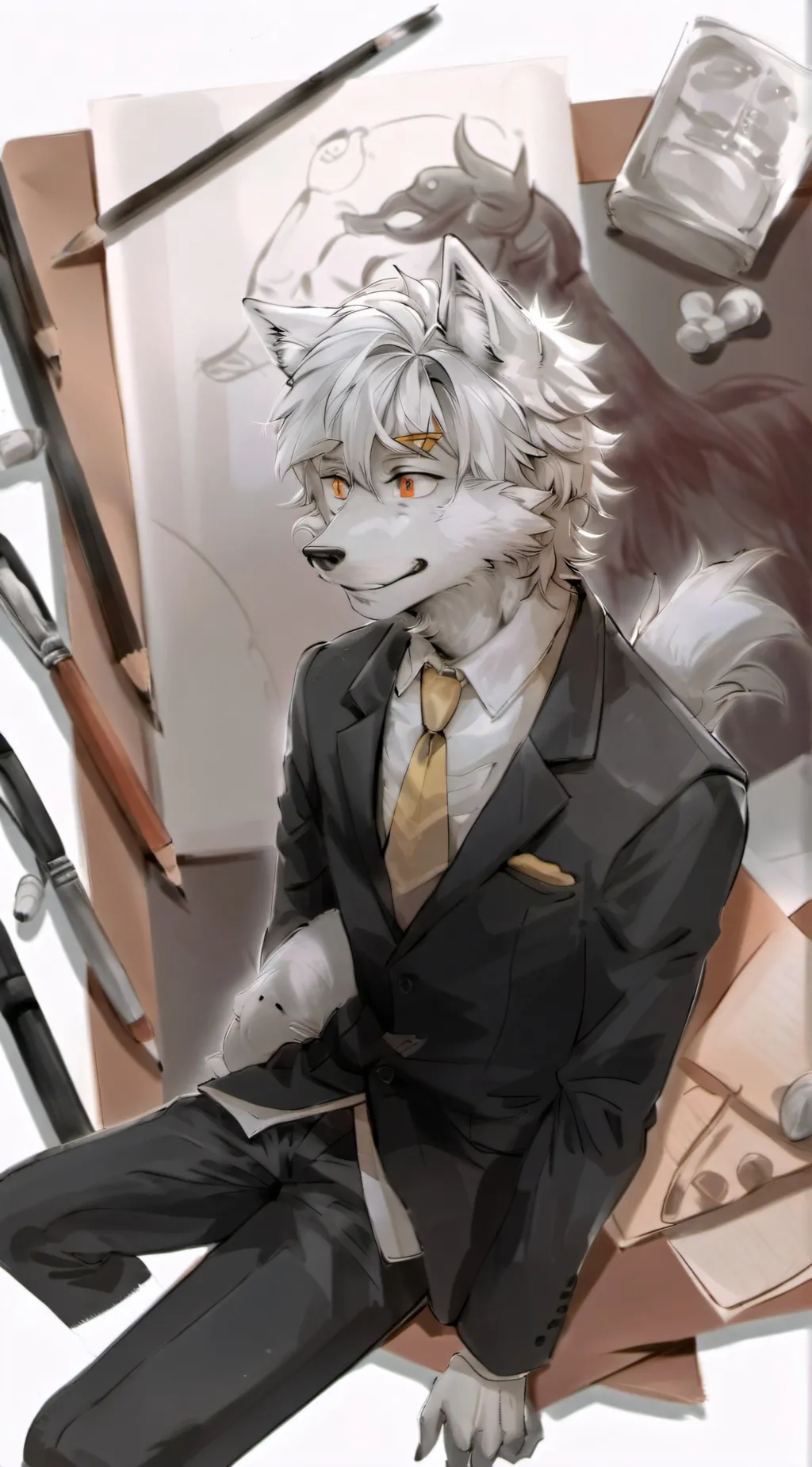 ai character: Mike Garrison background