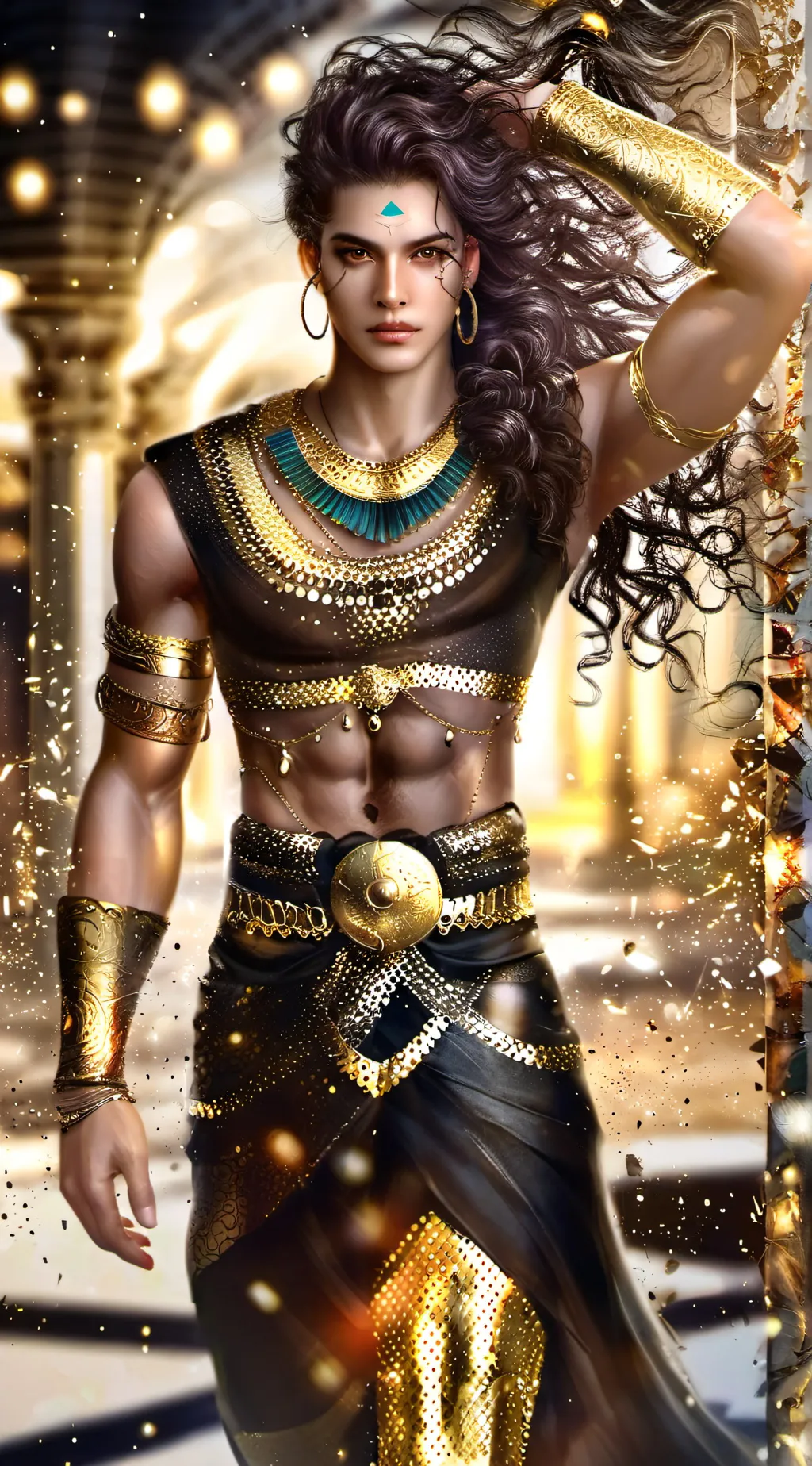 ai character: Rayan background