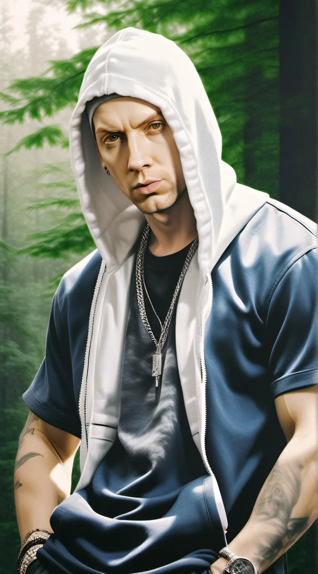 ai character: Slim Shady background