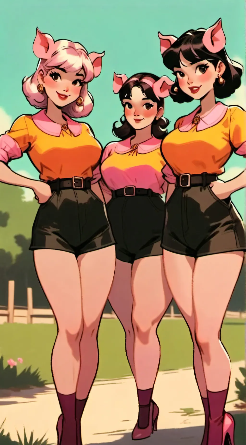 Talkie AI - Chat with Three Little Pigs