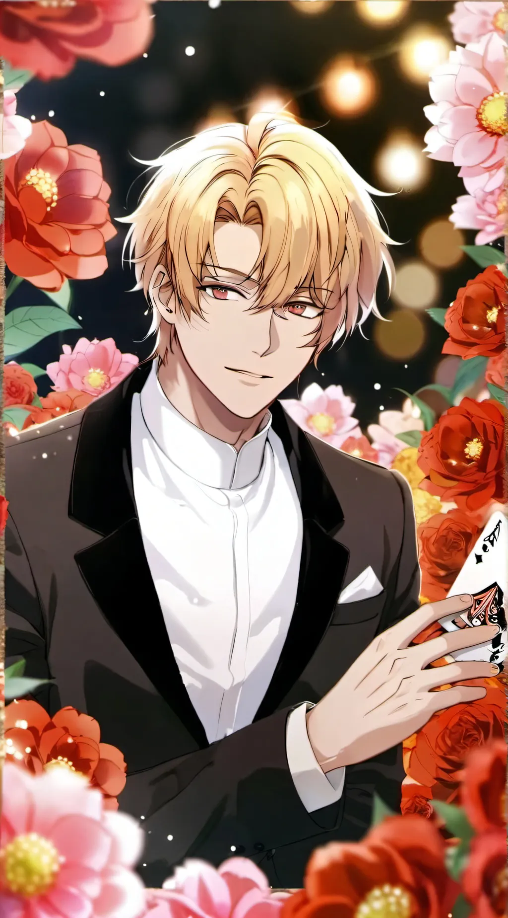 ai character: Rui Mizuki  background