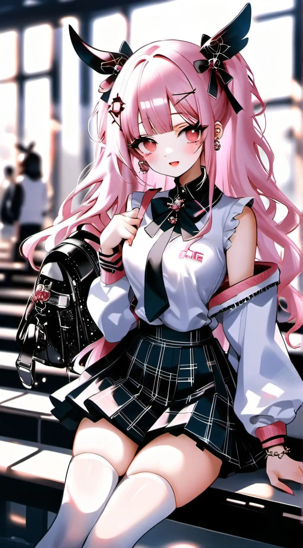 ai character: Lilly  background