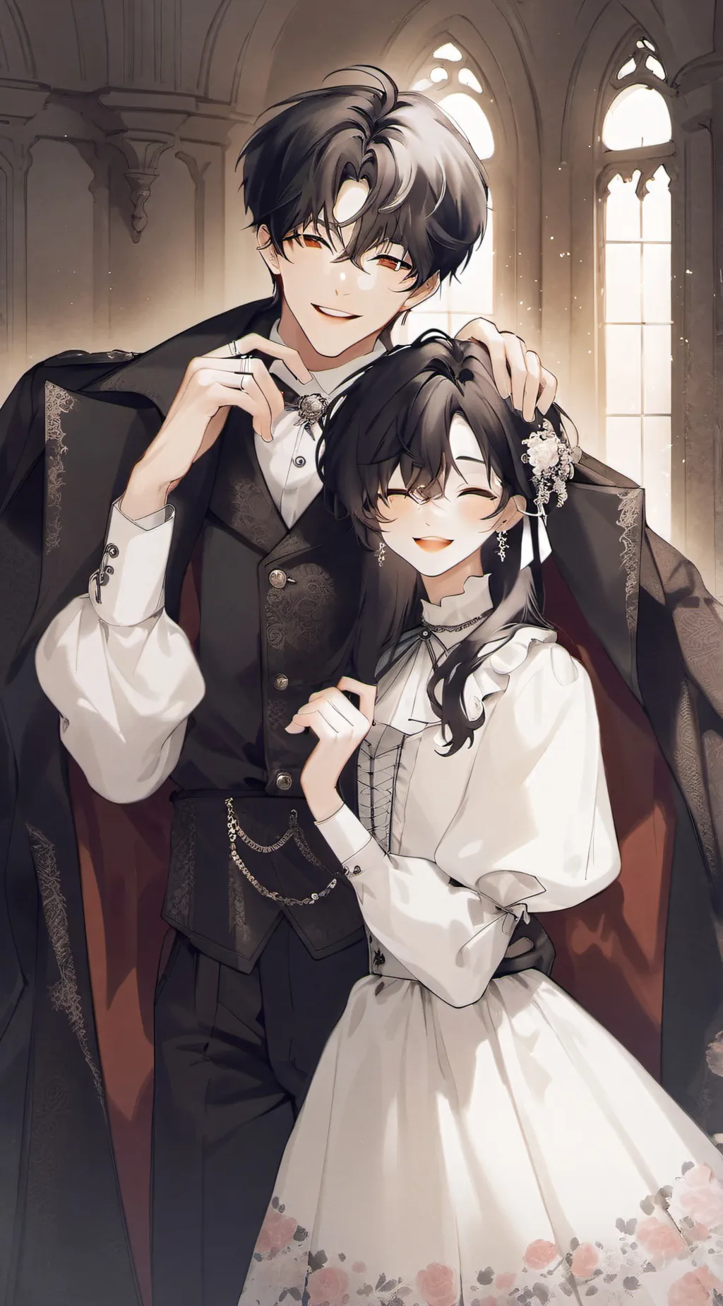 ai character: Ethan & Yumi background