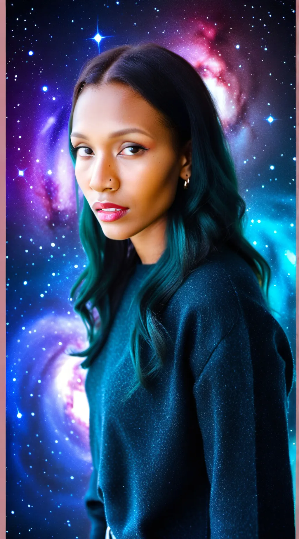 ai character: Luna background