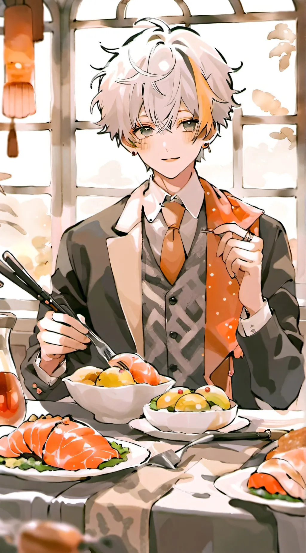 ai character: Getiri background