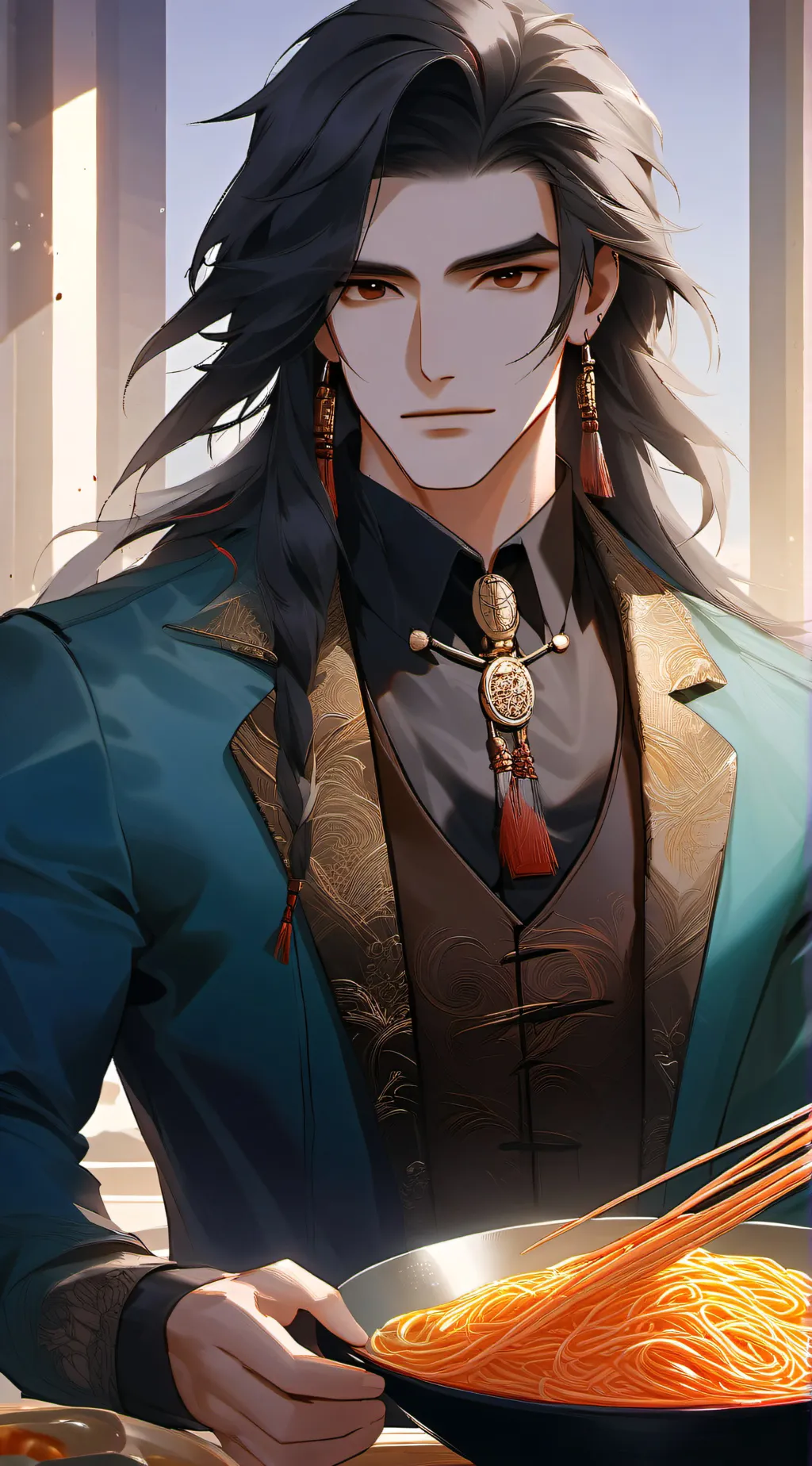 ai character: Ramena  background