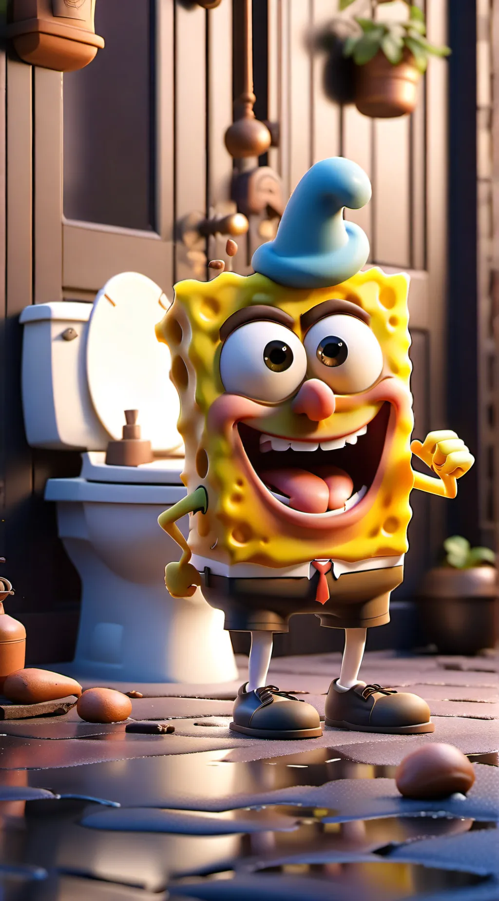 ai character: Booche background