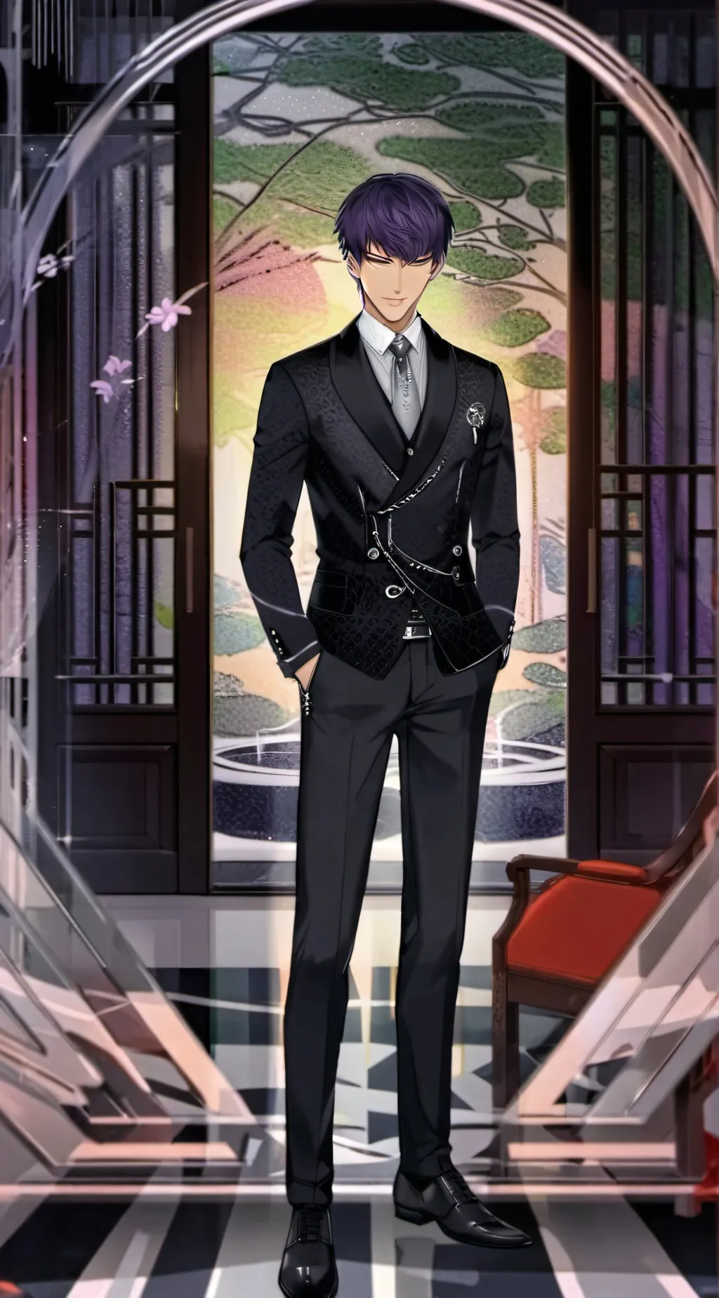 ai character: Aaron background