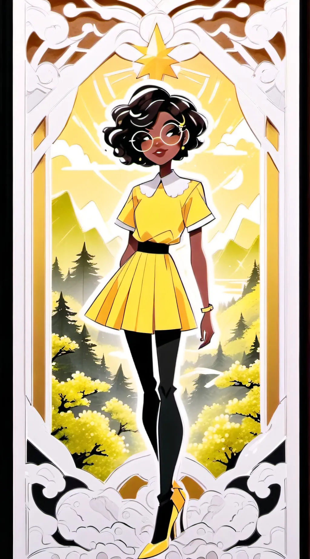 ai character: Cecilia (my oc) background