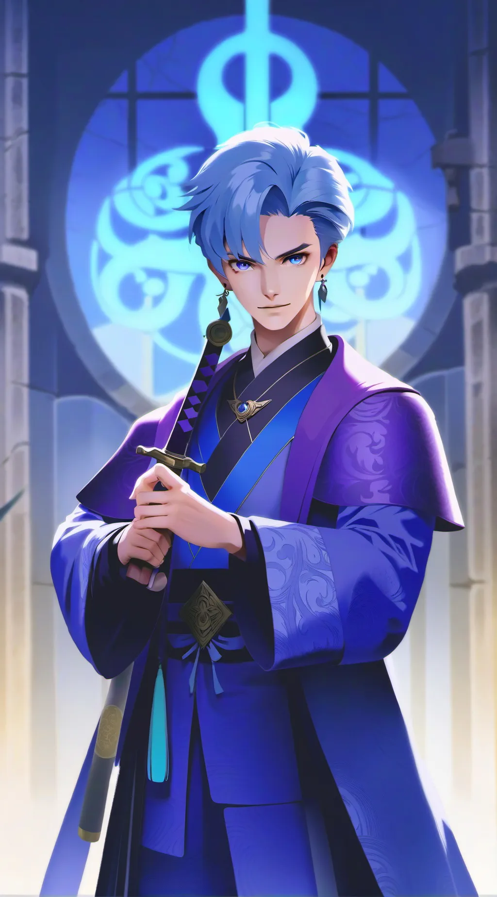 ai character: Andrew  background