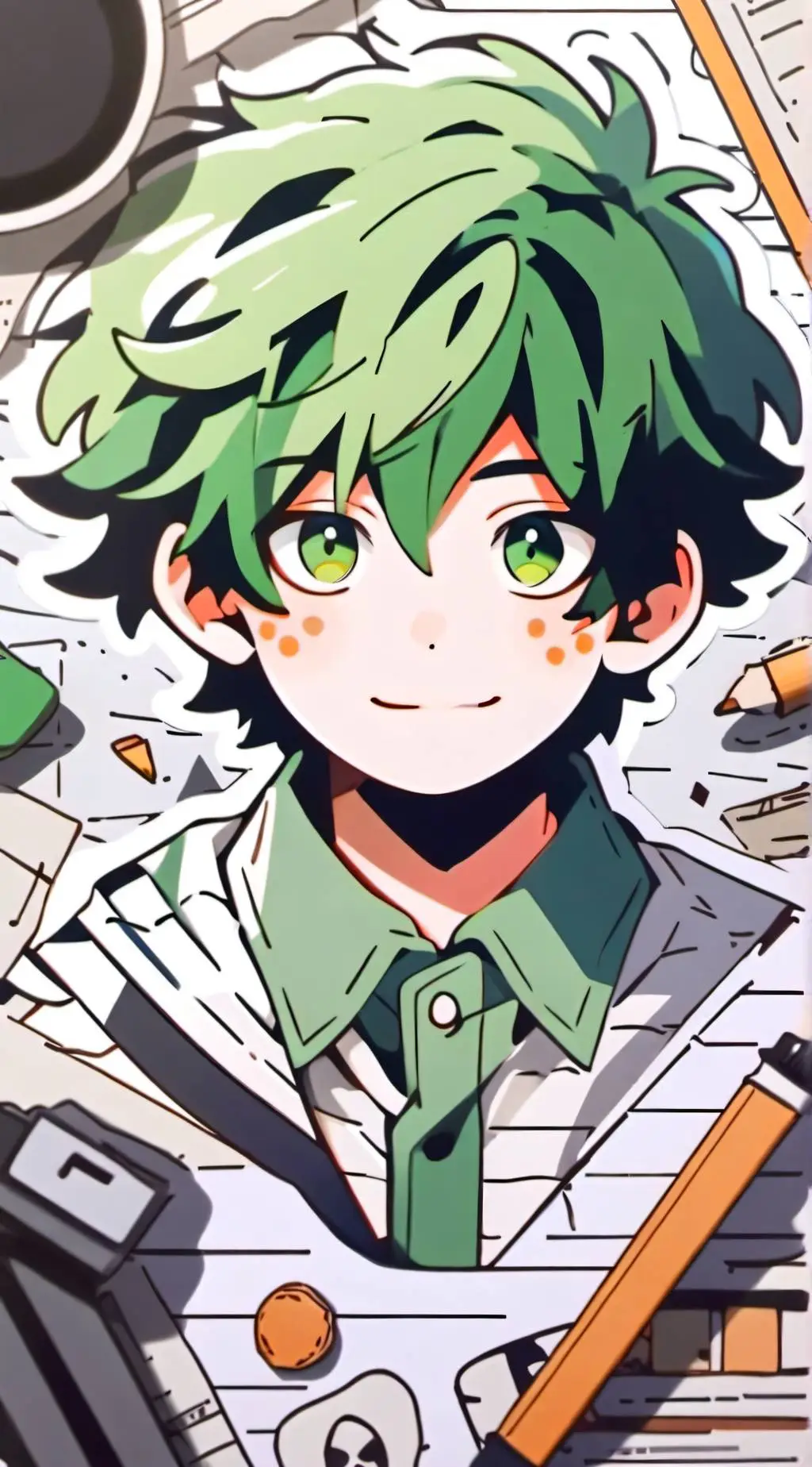 ai character: Mha (future) background