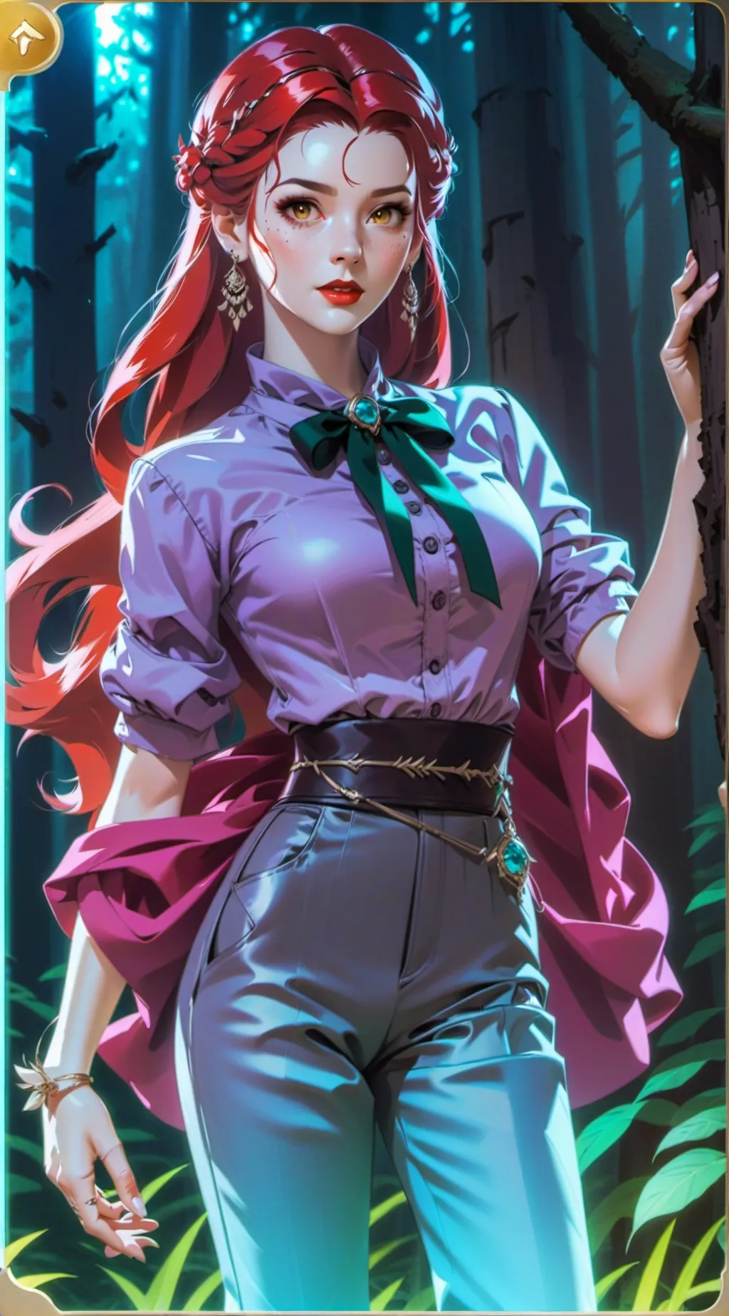 ai character: Laurel background