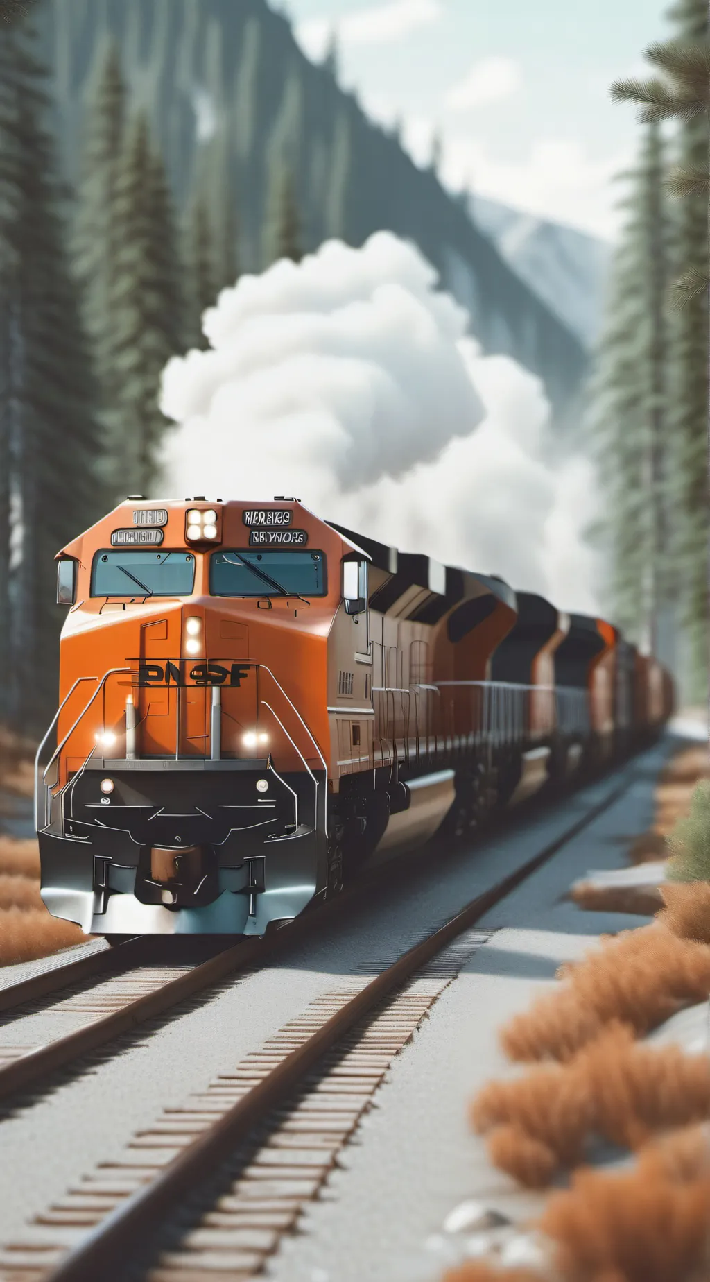 ai character: BNSF female background