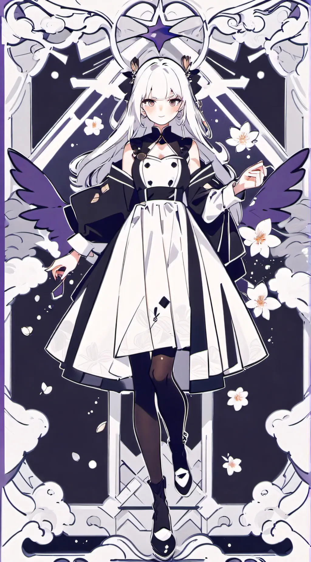 ai character: winter with ur bf background