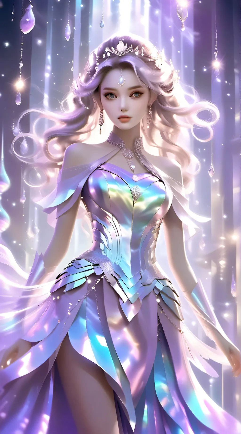 ai character: Luna background