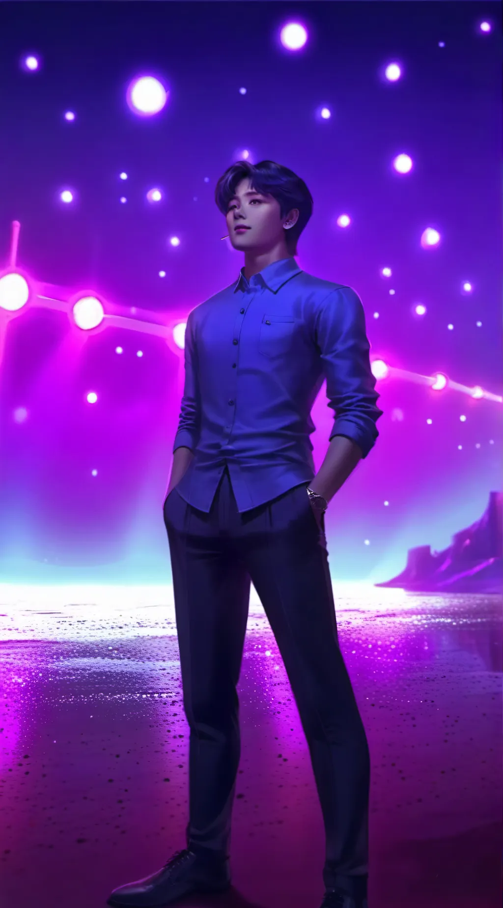 ai character: Hunter background