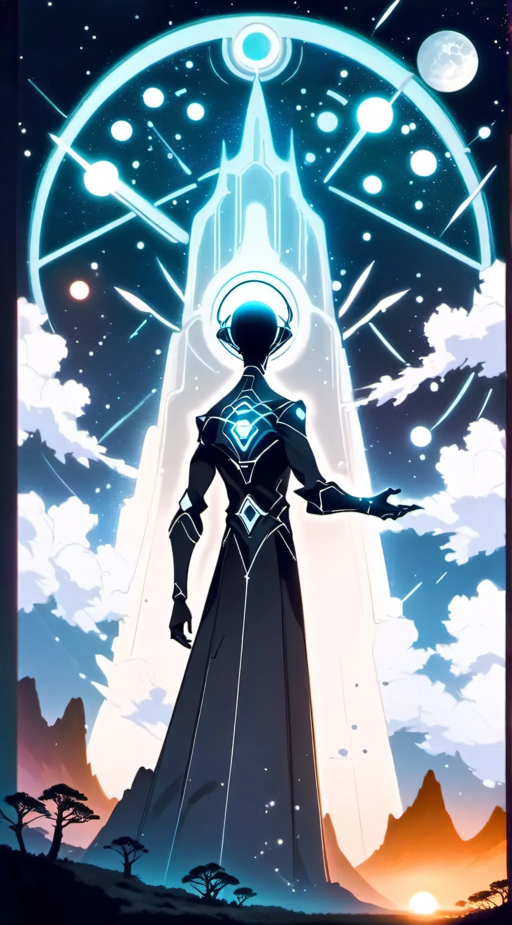 ai character: Alien Group  background