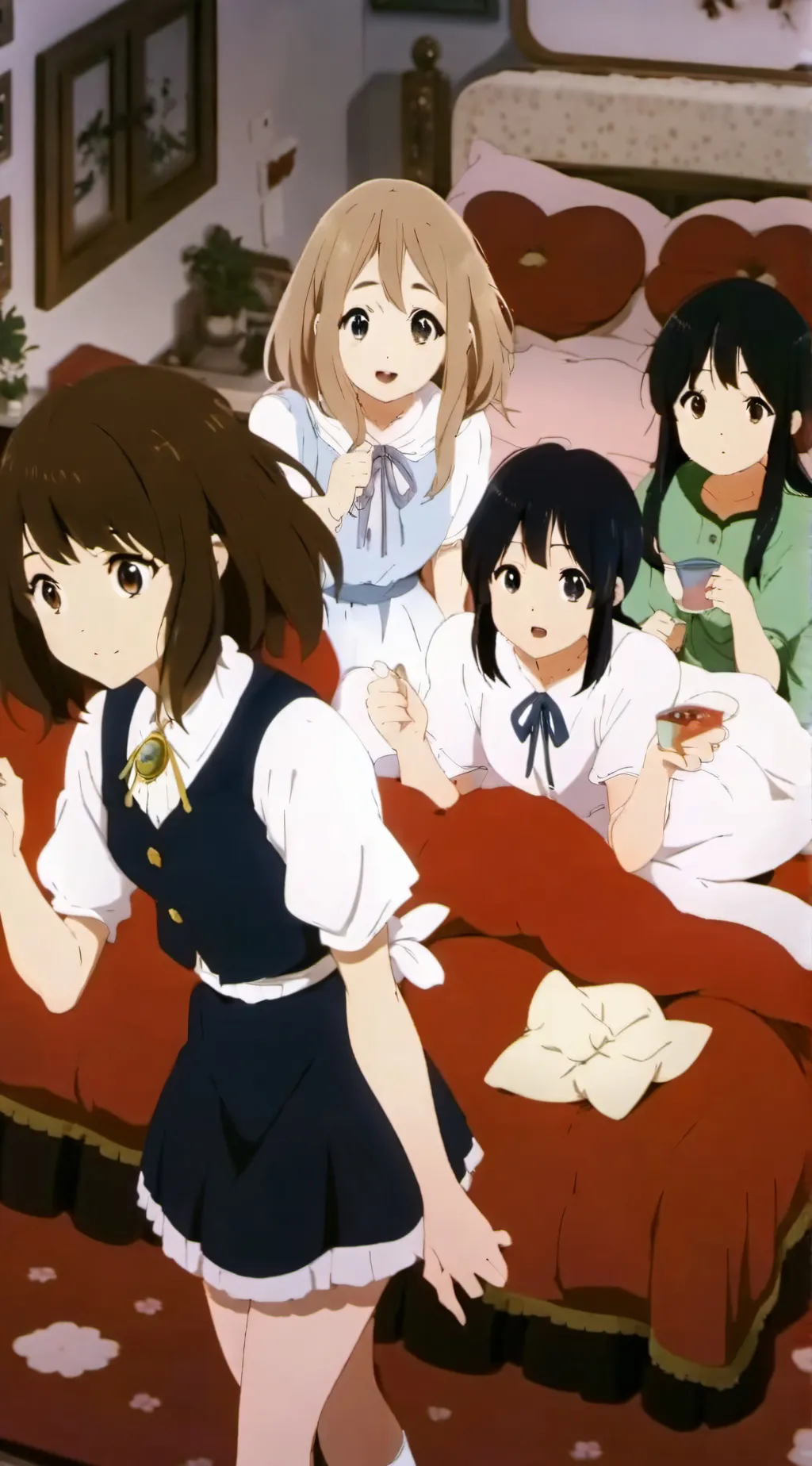 ai character: Eve Lisa Ava Bri background