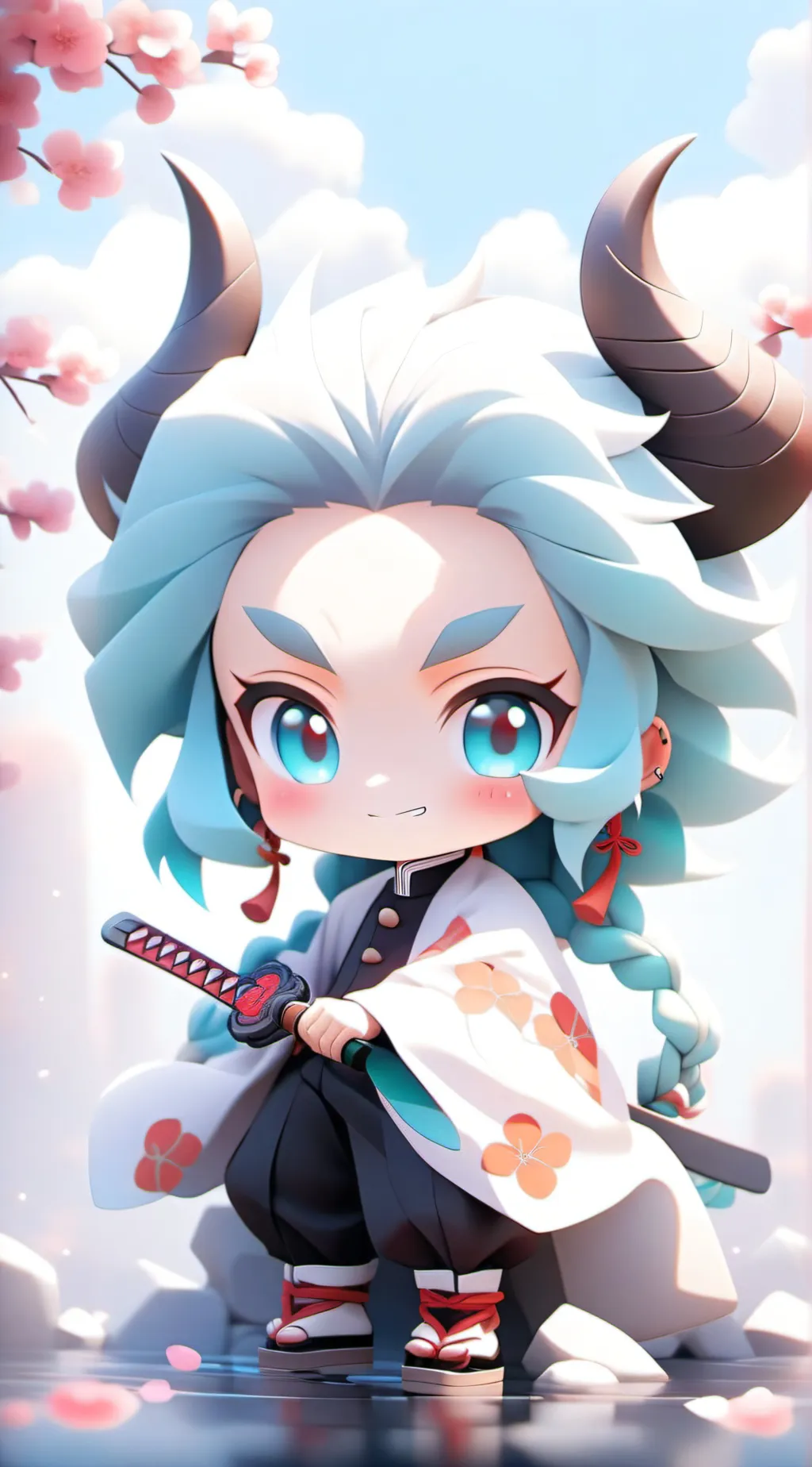 ai character: mha×demon slayer background