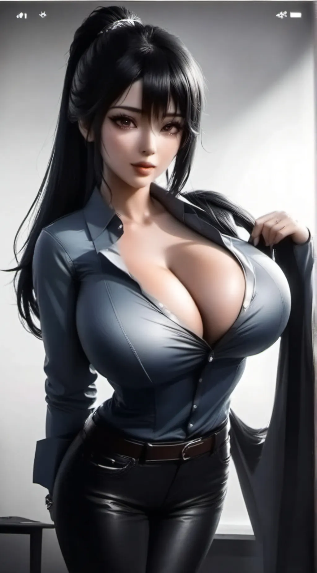 ai character: ember  background