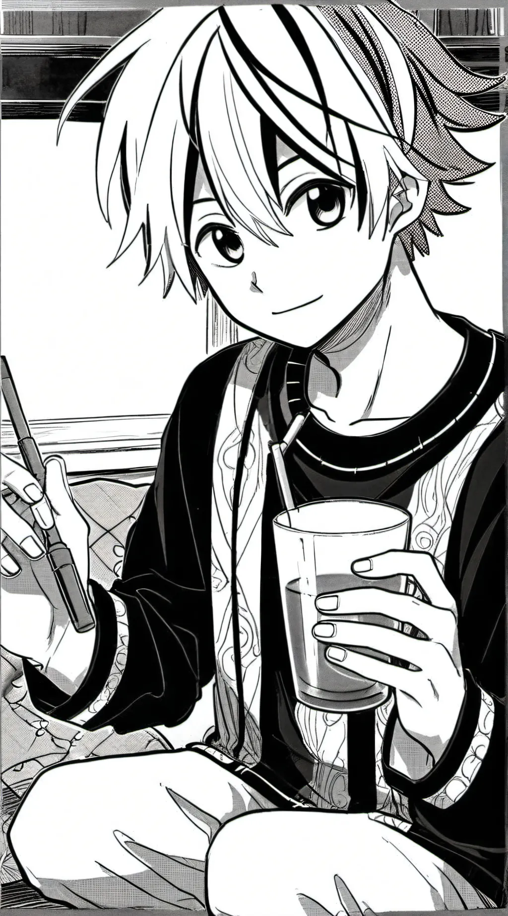 ai character: Izuku background