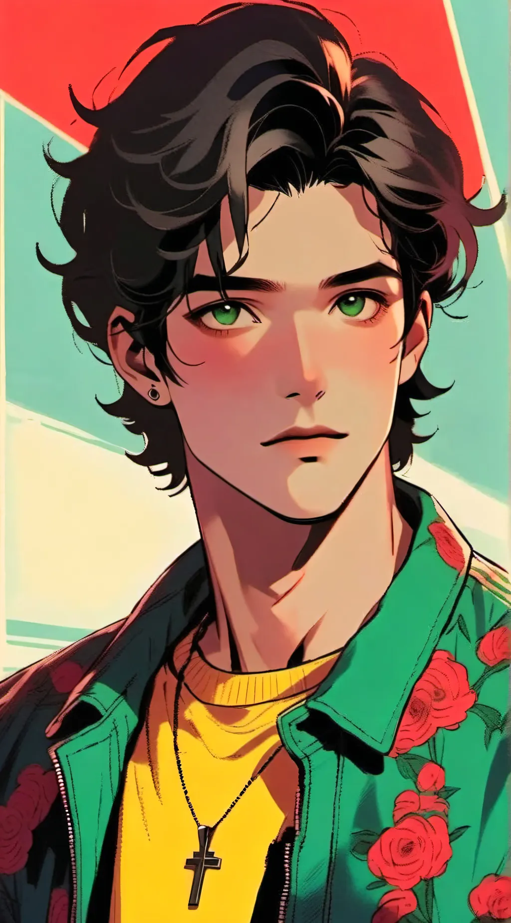 ai character: Ryan  background