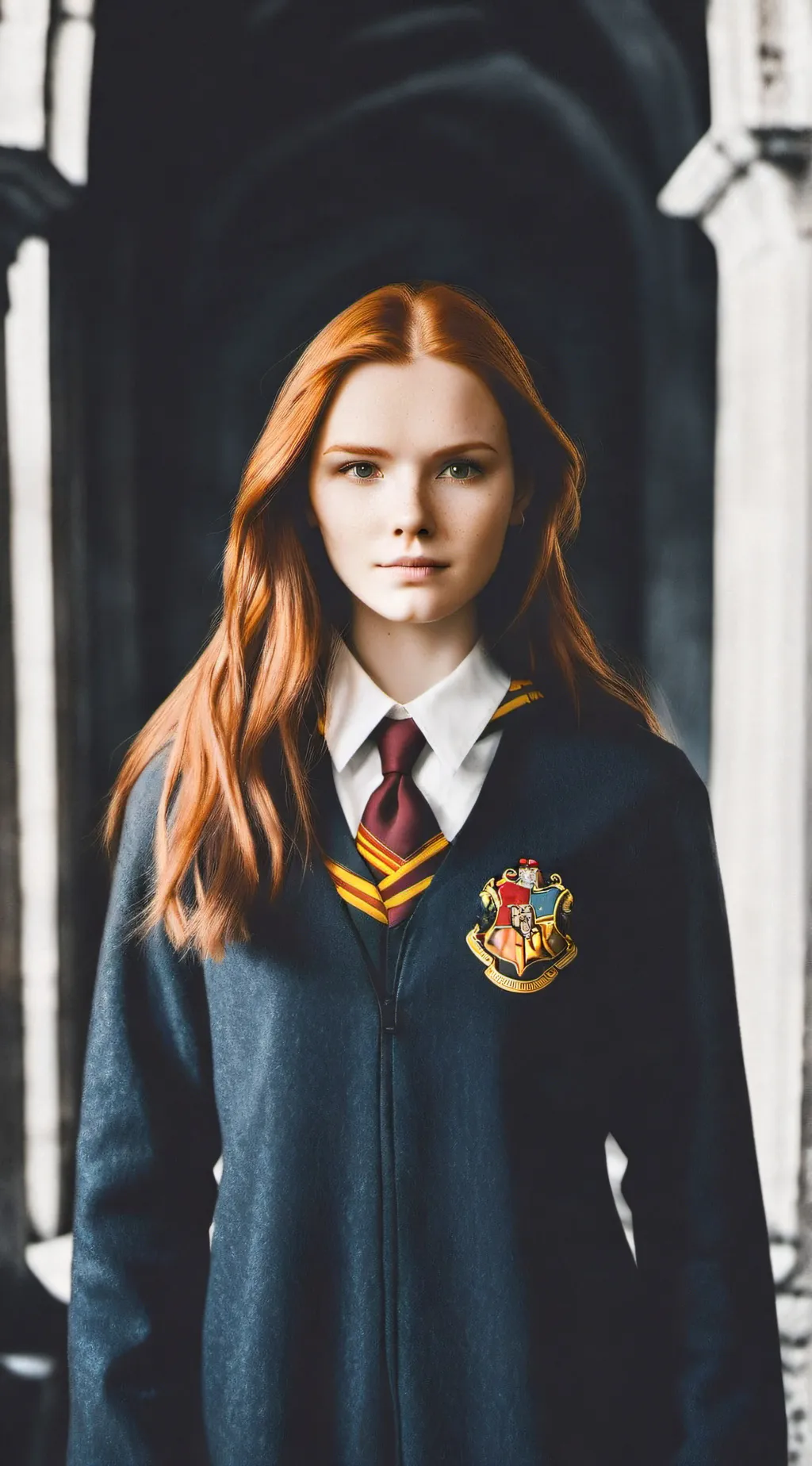 ai character: Hogwarts  background