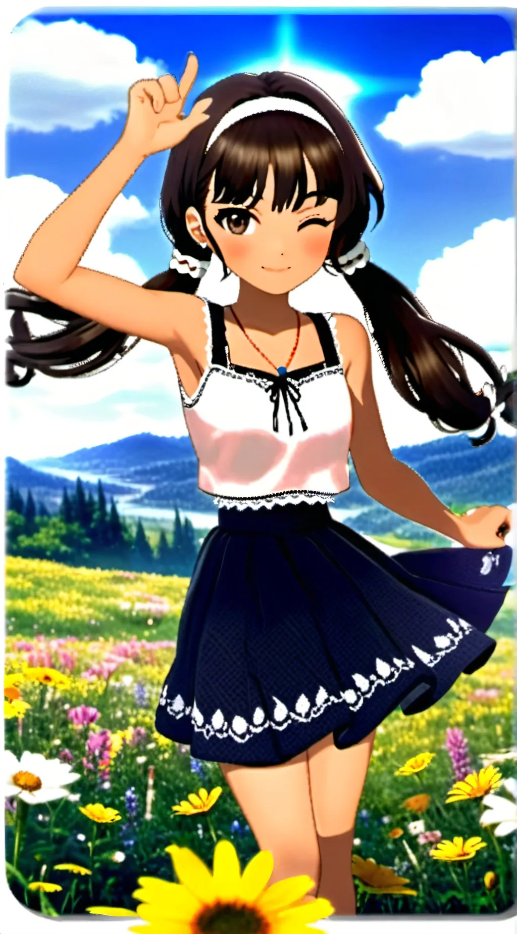 ai character: zoe background